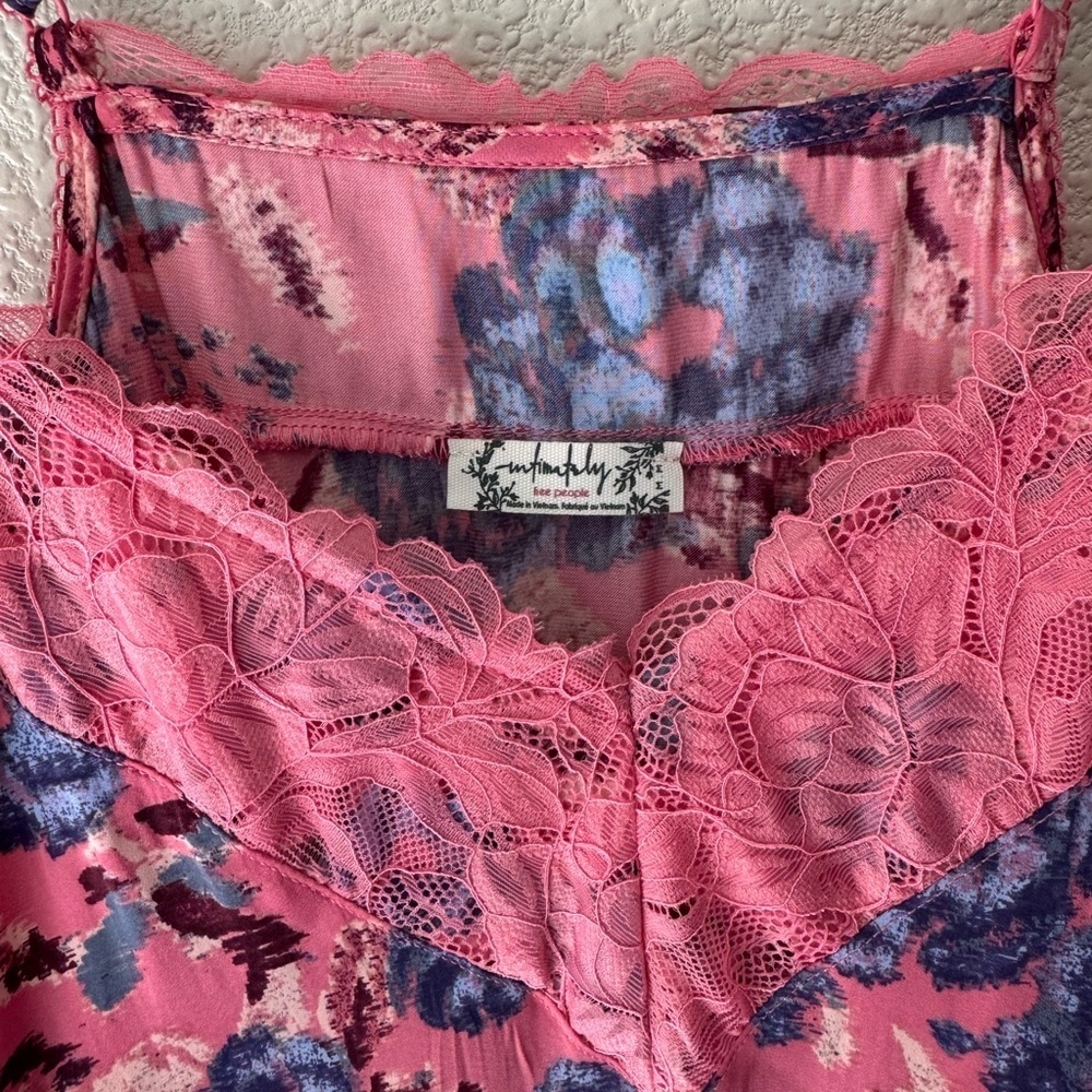 FREE PEOPLE Intimately Free People First Date Printed Maxi Slip Dress - Picture 10 of 14